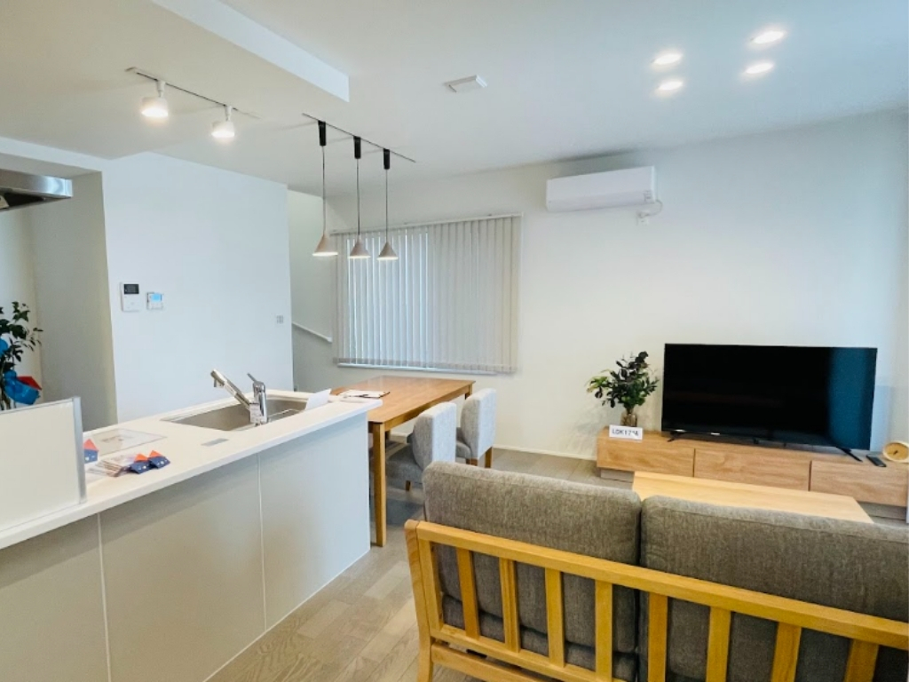 古志原新モデルハウスのリビング