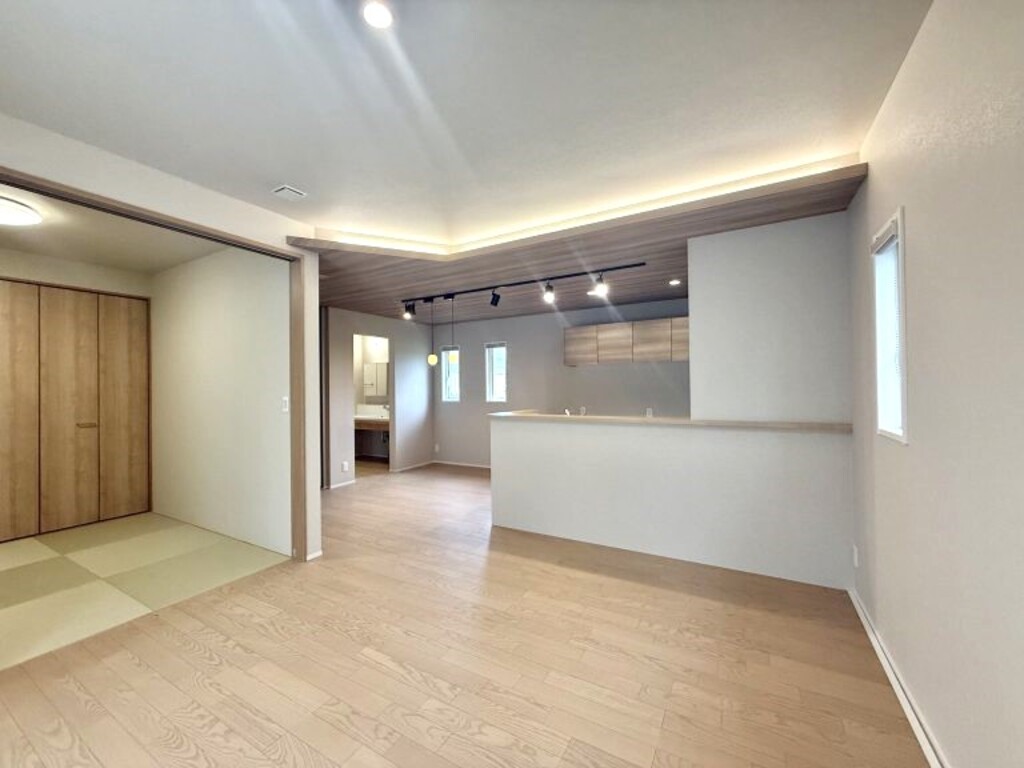 島根県出雲市大津町の建売モデルハウスのリビング