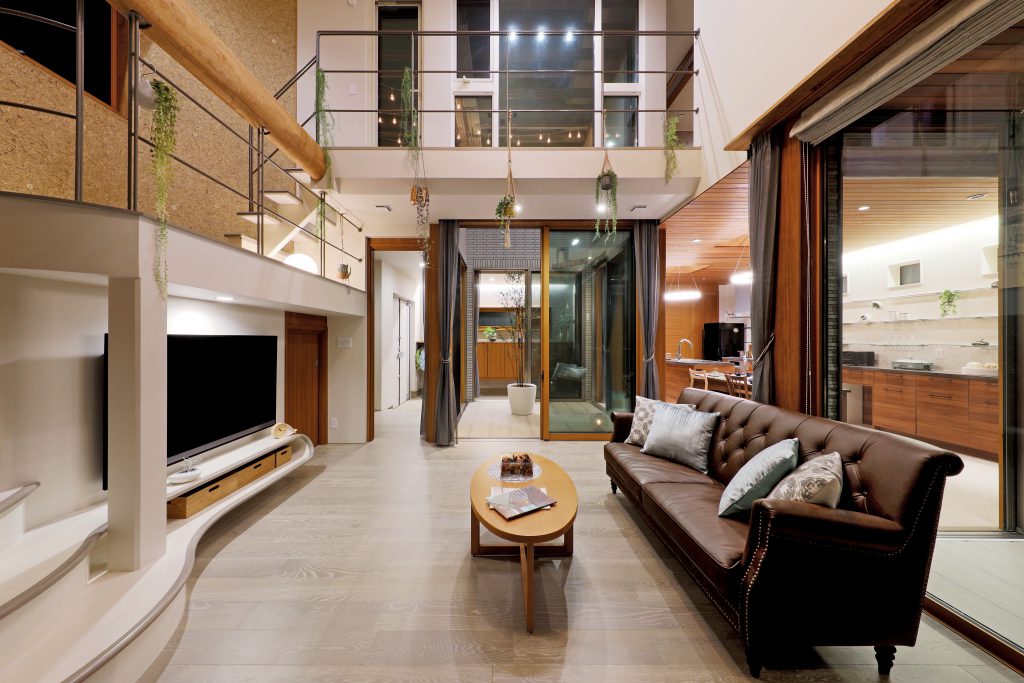 モデルハウスのダイニング