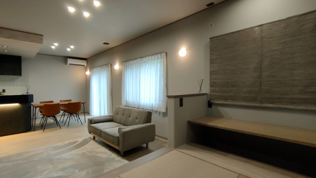 広島県東広島市の八本松飯田モデルハウスの畳コーナー