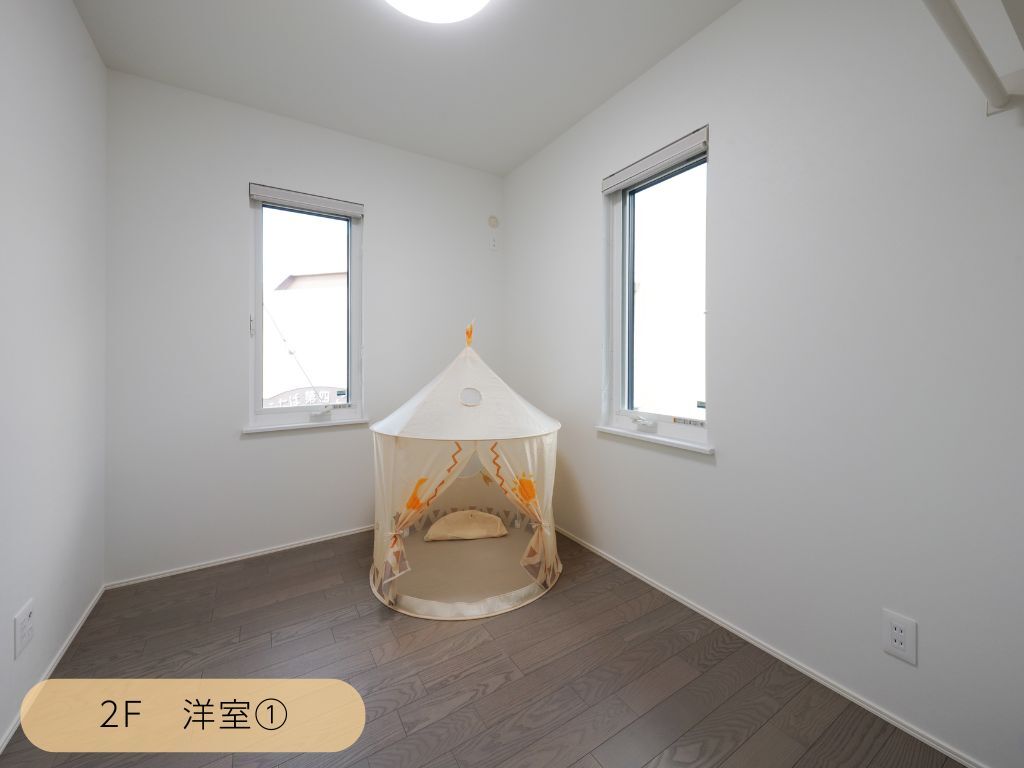 島根県松江市古志原の建売モデルハウスのこども部屋