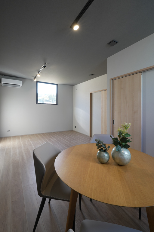 クレバリーホームの朝酌平屋モデルハウスの主寝室