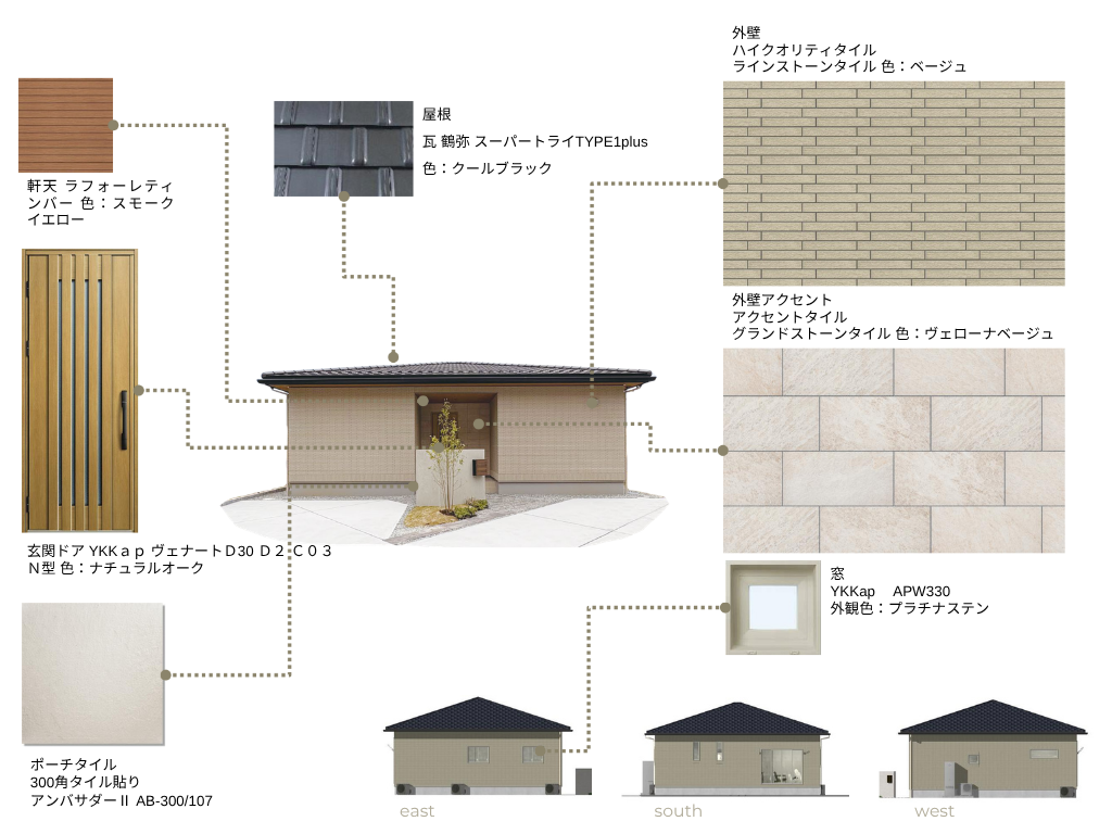 島根県松江市西尾町で開催する完成見学会場の外観