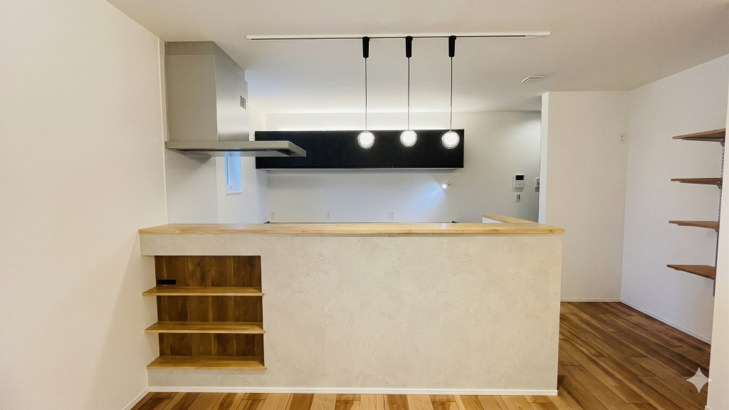島根県松江市西尾町で開催する完成見学会場のキッチンニッチ