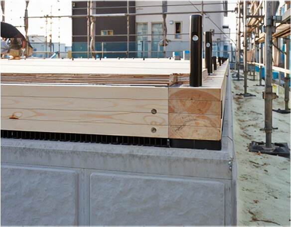 厚さ28mmの床構造用合板