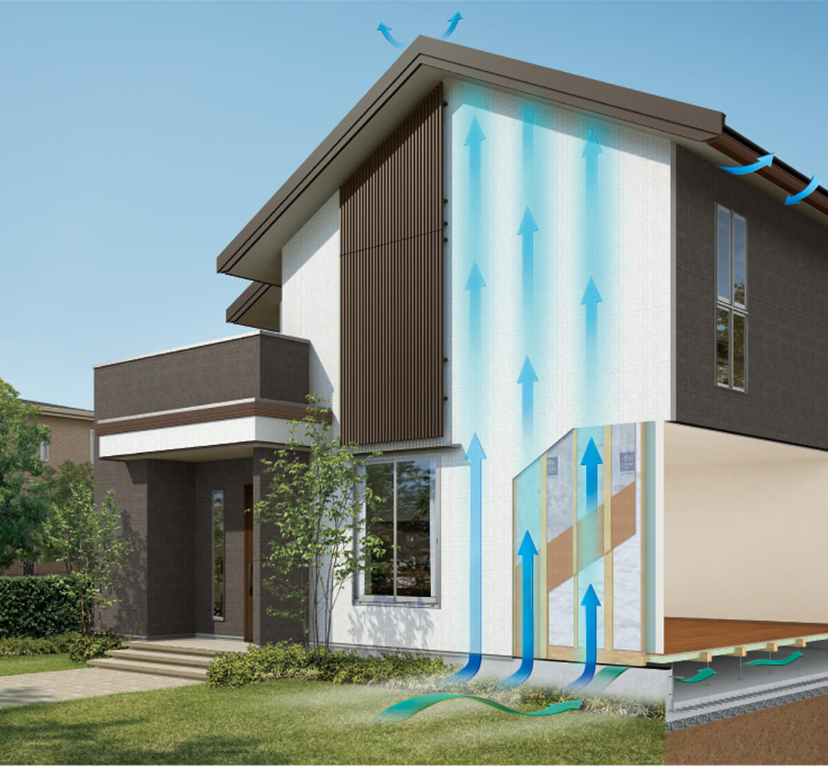 建物全体の湿気対策