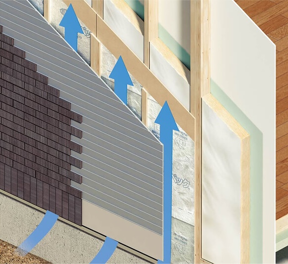 小屋裏の棟換気