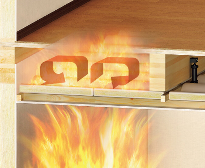 ファイヤーストップ構造