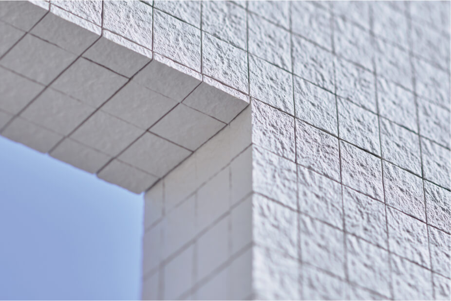 タイルはいつまでも色褪せない