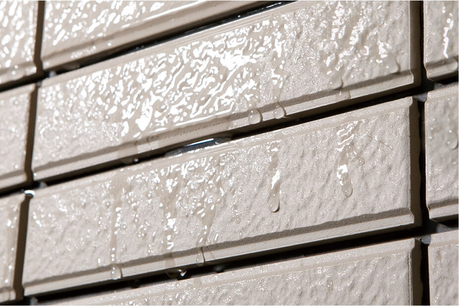 日々の汚れも、雨が洗い流す