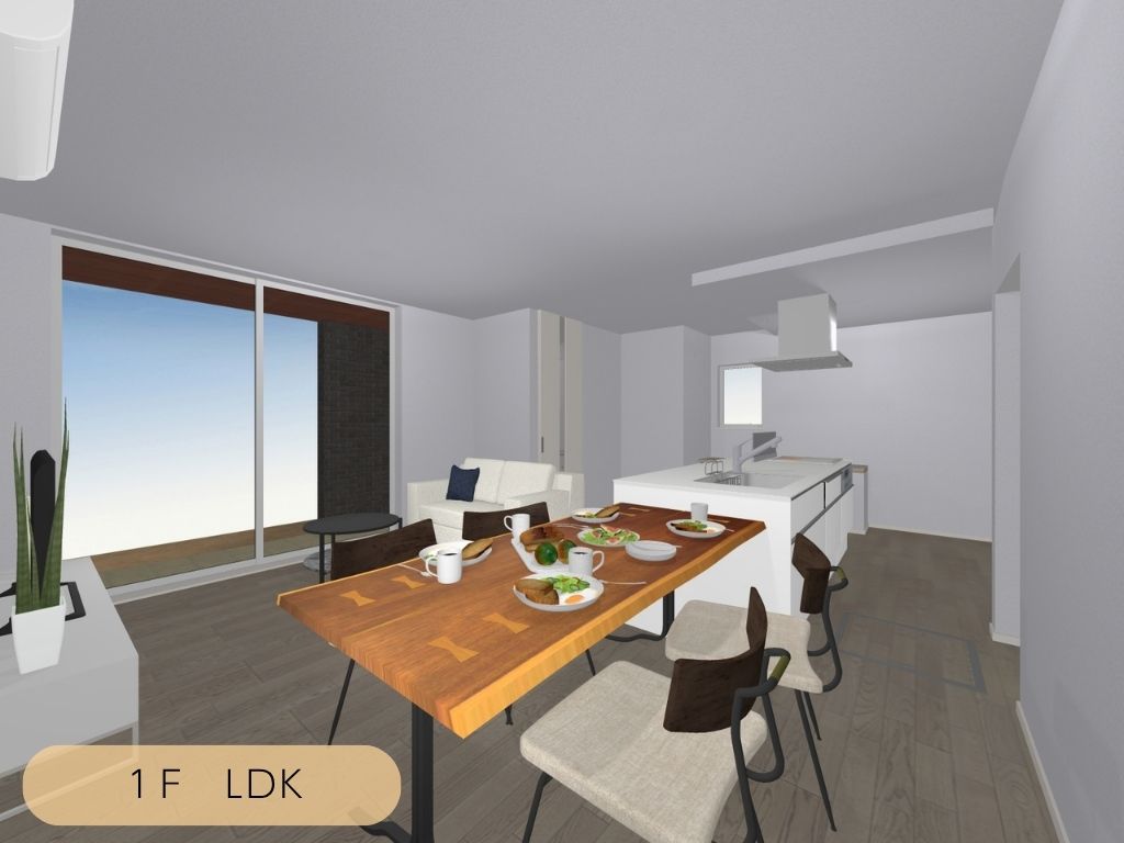 古志原3丁目建売モデル内観