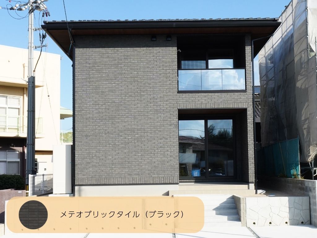 松江市古志原建売住宅モデルハウス外観