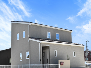 東広島市八本松町米満モデルハウス外観_クレバリーホーム東広島